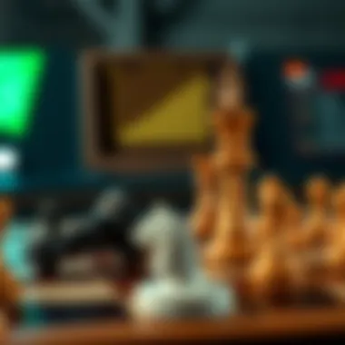 Strategic Approaches to Betting A strategic chessboard symbolizing the tactics in betting