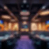 Elegant sports betting environment showcasing personalized features