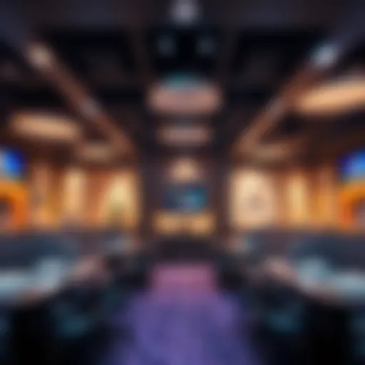 Elegant sports betting environment showcasing personalized features