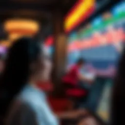 Visual representation of lottery statistics