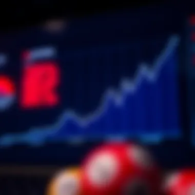Graph showing Lotto statistics over time
