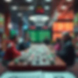 Visual representation of lottery statistics