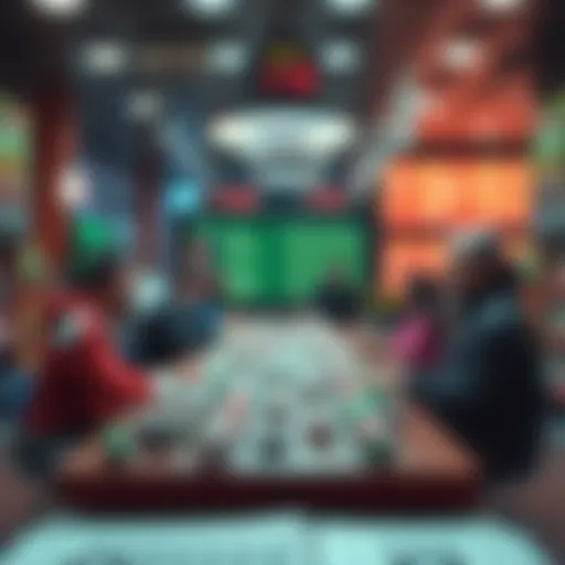 Visual representation of lottery statistics