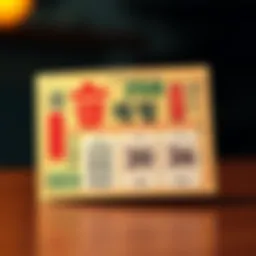 Illustration of the Korean lottery ticket design