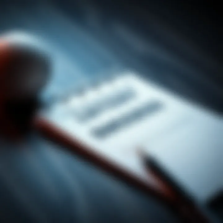 A serene scene of a lottery ticket alongside a notepad and pen, symbolizing strategy and planning