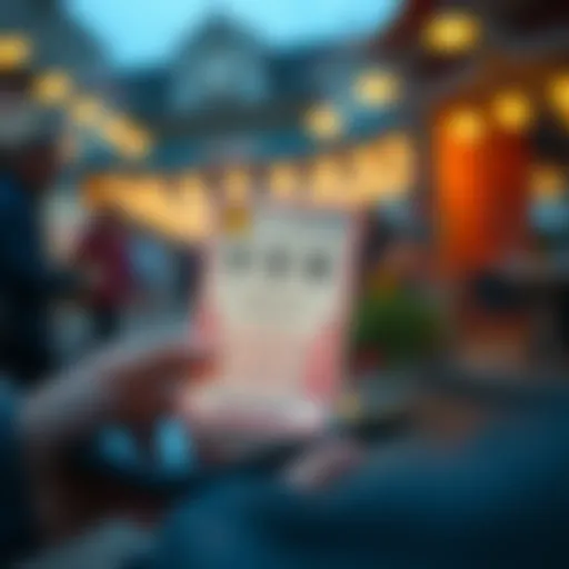 The Rise of Digital Lottery Tickets A digital lottery ticket displayed on a mobile device