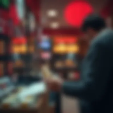 Buying a lottery ticket