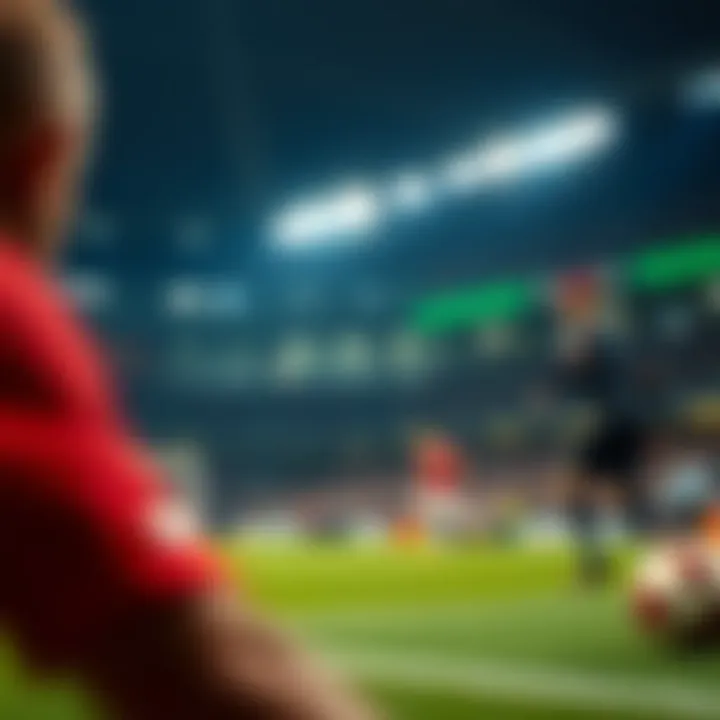 Visual representation of sports betting tactics