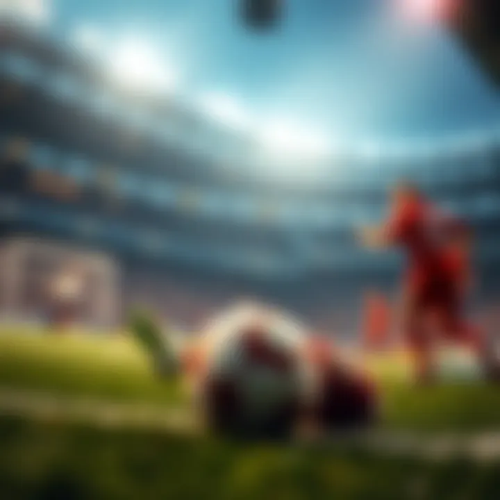 Visual representation of sports betting trends and statistics
