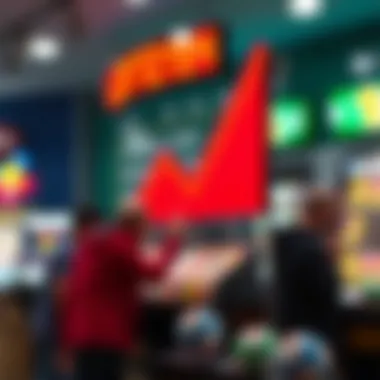 Visual representation of lottery statistics